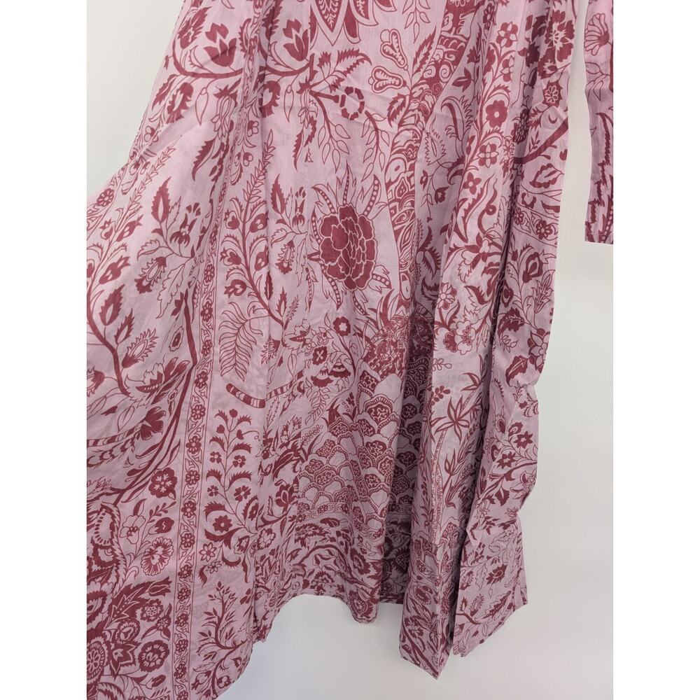 Nwt Matta Ny Moksha Tree Of Life Maxi Cotton Dress Size Xs Lilac Purple #1b454 — image 5 of 8
